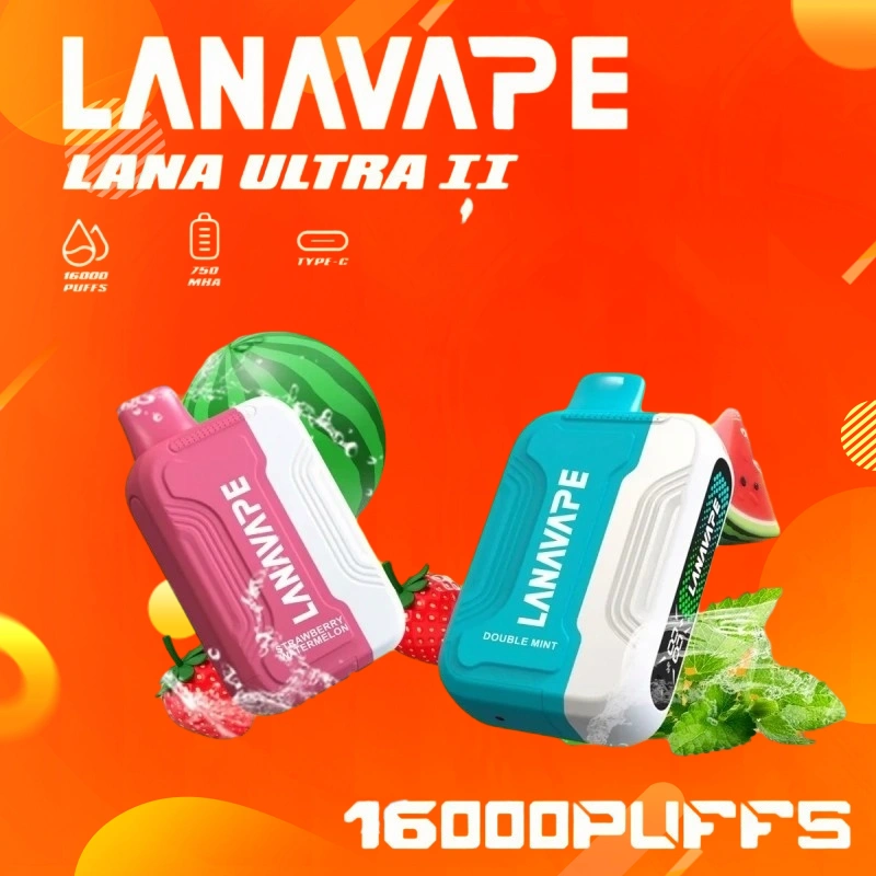 LANA Ultra II16000口一次性電子煙 磁吸式換彈可拆卸:圖片 2