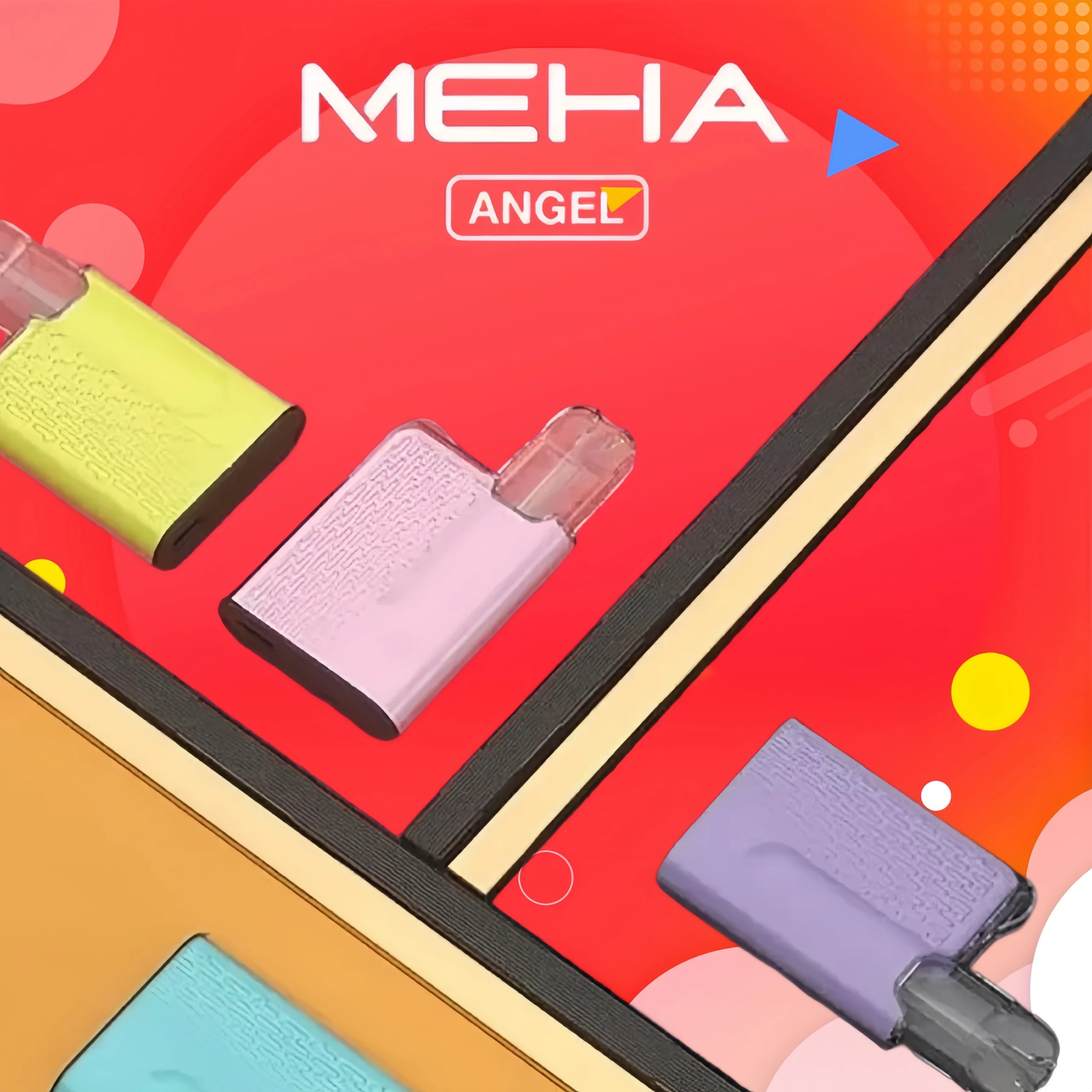 MEHA魅嗨五代方形主機 充電式換彈迷你方形煙桿#大功率主機#:圖片 2