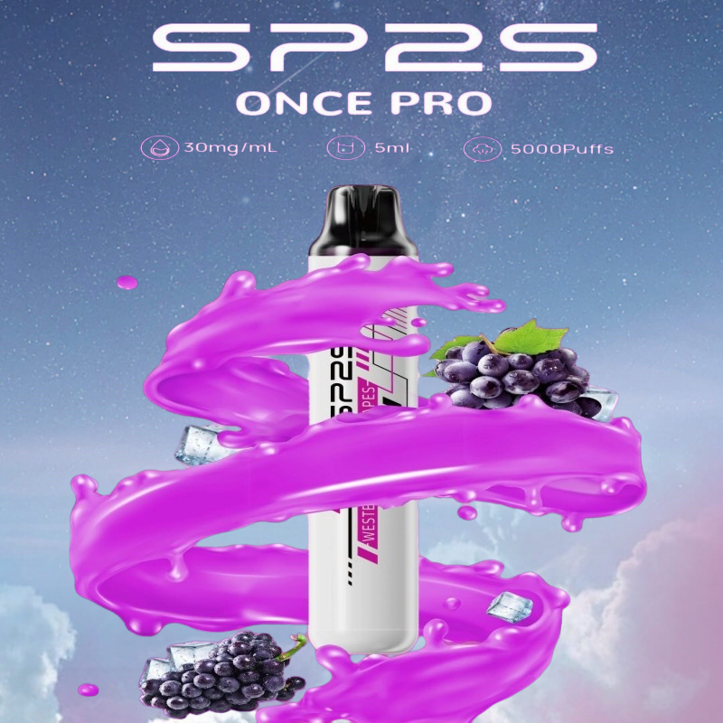 SP2S Once Pro 5000口一次性抛棄式電子煙【免充電款】:圖片 2